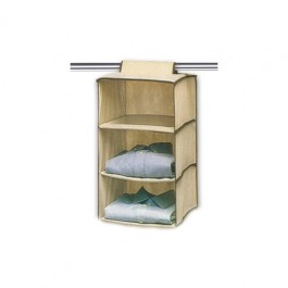 Organizador de Roupa vertical e Perdurável - 3 Divisórias