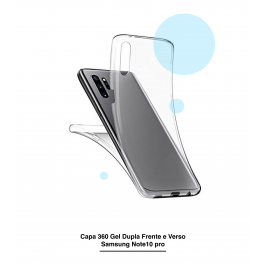 Capa 360 Gel Dupla Frente e Verso - Galaxy Note 10 Pro