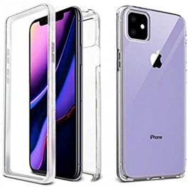 Capa 360 Gel Dupla Frente e Verso - iPhone 11 - Transparente