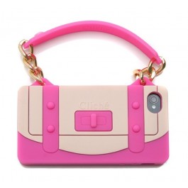 Capa de Silicone Bolsa de Pérolas para Iphone 4/4s 
