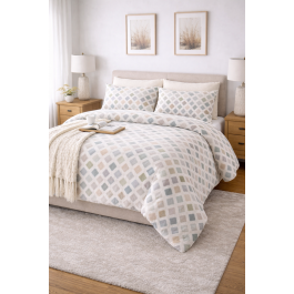 Jogos de Cama Térmico de Casal Estampado - 160 x 200