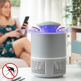Lâmpada Anti-Mosquitos por Sucção 
