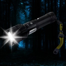 Lanterna LED Deluxe Recarregável USB - 1000 lumens