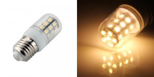 Lâmpada LED GU10 5W Luz Quente 380LM 220V