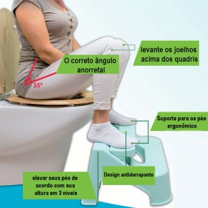 Banco Ajustável de Casa de banho multifunções - Dr. Toilet