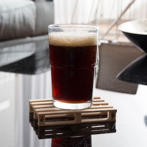 Base para copos em forma de Pallet