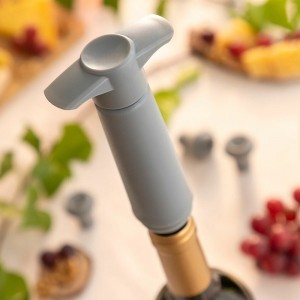 Bomba De Vácuo Para Vinho Com 4 Tampas