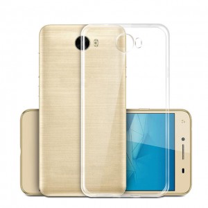 Capa 360 Gel Dupla Frente e Verso - Huawei Y5II - Transparente