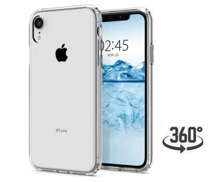 Capa 360 Gel Dupla Frente e Verso - iPhone XR - Transparente