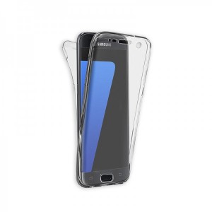 Capa 360 Gel Dupla Frente e Verso - Samsung Galaxy S7 - Transparente