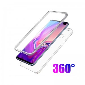 Capa 360 Gel Dupla Frente e Verso - Samsung Galaxy S10 - Transparente