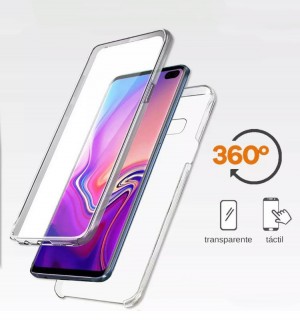 Capa 360 Gel Dupla Frente e Verso - Samsung Galaxy S10 Lite - 2019 - Transparente
