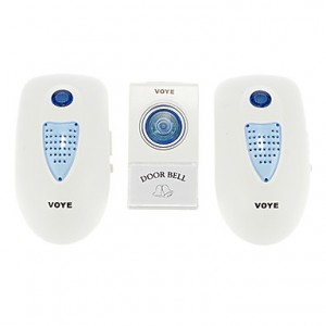 2 Campainha Wireless - 100 Metros (Pack de 2 campainhas)