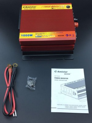 Conversor e transformador - DC 12V - AC 220v - 1000W