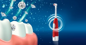 Escova de Dentes Eléctrica de 6000 RPM com 4 cabeças