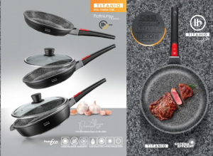 Trem de Cozinha em Alumínio Anti-Aderente de 23 Pcs