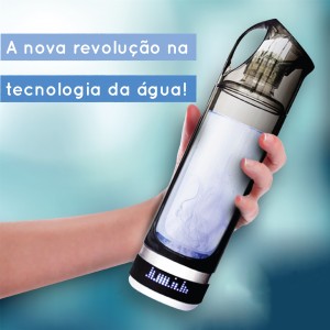 Garrafa Hidrogenadora HYDROMAGIC H2 - Água Hidrogenada Antioxidante