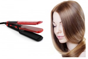 Prancha de Cabelo 2 em 1 Brilho 3D