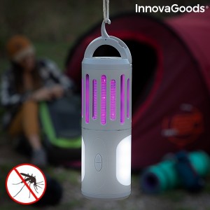 Lâmpada antimosquitos, lanterna e foco portátil 3 em 1 