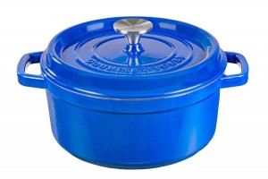 Tacho cocotte de Ferro Fundido Cobalto - 24 cm