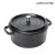 Tacho cocotte de Ferro Fundido Carvão - 20 cm