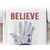 T-Shirt Believe - RED PILL