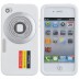 Capa de Silicone Câmara Fotográfica para Iphone 4/4s - LUCKCASE