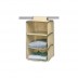 Organizador de Roupa vertical e Perdurável - 3 Divisórias
