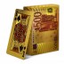 Baralho de Cartas Folheado a Ouro - Quinhentos Euros