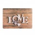 Naperon Individual - LOVE