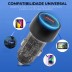 Carregador Rápido 48W para Isqueiro de Carro - USB e Type-C