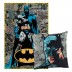 Conjunto de manta e almofada Batman