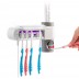 Dispensador de Pasta de Dentes com Suporte e Esterilizador UV