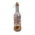 Garrafa de Vidro Decorativa com Luz LED