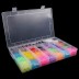 Kit completo para pulseiras Rainbow Loom - 4400 Elásticos