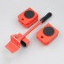 Kit de elevação e movimentação de Mobiliario - 5 peças