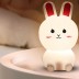Lâmpada Coelho LED Colorida - Recarregável USB