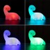 Lâmpada de Dinossauro LED Colorida