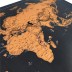Mapa Mundo Raspadinha - Black Edition
