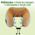 Massajador Cervical Shiatsu - Recarregável USB