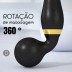 Massajador Corporal de Cabeça Dupla - Recarregável USB