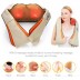 Massajador Shiatsu 3D com Infravermelhos Termoterapia