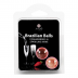Bolas Brasileiras Lubrificantes Morango e Champanhe - Pack De 2
