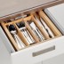 Organizador Extensível de Talheres em Bambu