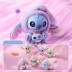 Peluche Labubu - Stitch Eat Something Before Sleep