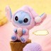 Peluche Labubu - Stitch Eat Something Before Sleep