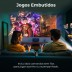 Projetor 2 em 1 Portátil 4k com Android e 30000 jogos