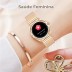 Relógio Inteligente Feminino Dourado - 3 Pulseiras - Android e iPhone
