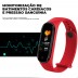 Smartwatch M5 - Medição de Pulsação, Pressão Arterial e Oxigénio