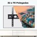 Suporte de Parede TV Inclinável e Ultra-Plano - 32 a 70 Polegadas
